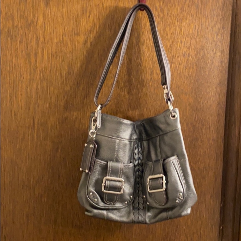 Tiganello bag grayish / bronze   EUC